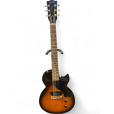 Used 2001 Gibson LES PAUL JUNIOR 2 Tone Sunburst Solid Body Electric Guitar