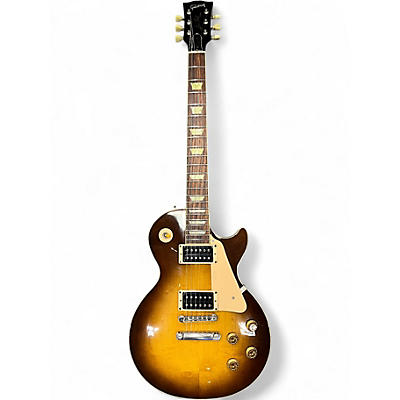 Used 2001 Gibson Les Paul Classic 60s Neck 2 Tone Sunburst Solid Body Electric Guitar