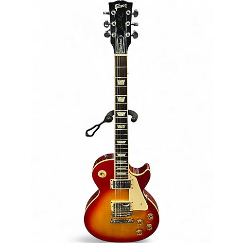 Used 2001 Gibson Les Paul Standard Cherry Sunburst Solid Body Electric Guitar Cherry Sunburst