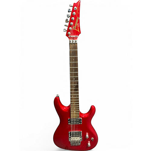 Used 2001 Ibanez JS1200 Joe Satriani Signature Candy Apple Red Solid Body Electric Guitar Candy Apple Red