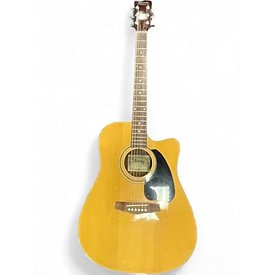 Used 2001 Ibanez PF4CE-NT-14-01 Natural Acoustic Electric Guitar