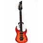 Used 2001 Ibanez PRESTIGE RG2680 Deep Red Flame Top Solid Body Electric Guitar Deep Red Flame Top