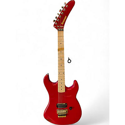 Used 2001 Kramer 1984 Musicyo Reissue Red Solid Body Electric Guitar