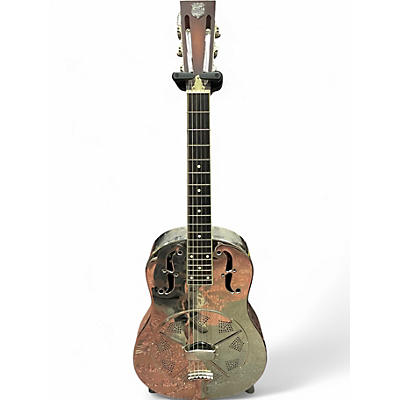 Used 2001 National Resophonic Style O 1934 REISSUE Chrome Resonator Guitar