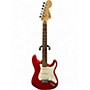 Used 2001 Squier Affinity Stratocaster Candy Apple Red Solid Body Electric Guitar Candy Apple Red