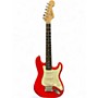 Used 2001 Squier Mini Stratocaster Torino Red Solid Body Electric Guitar Torino Red
