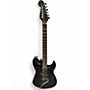 Used 2001 Squier STAGEMASTER Black Solid Body Electric Guitar Black
