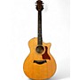 Used 2001 Taylor 314CE Natural Acoustic Electric Guitar Natural
