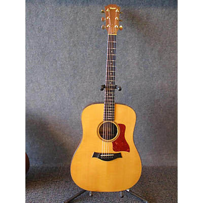 Taylor Used 2001 Taylor 710-L9 Natural Acoustic Electric Guitar