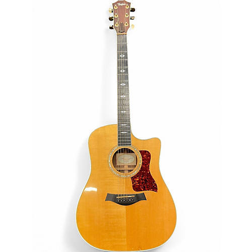 Used 2001 Taylor 810be legends of fall Natural Acoustic Electric Guitar Natural