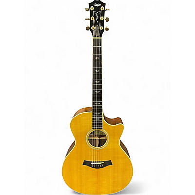 Used 2001 Taylor W-14-CE Natural Acoustic Guitar
