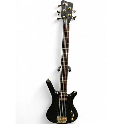 Used 2001 Warwick Corvette Proline Nirvana Black Electric Bass Guitar