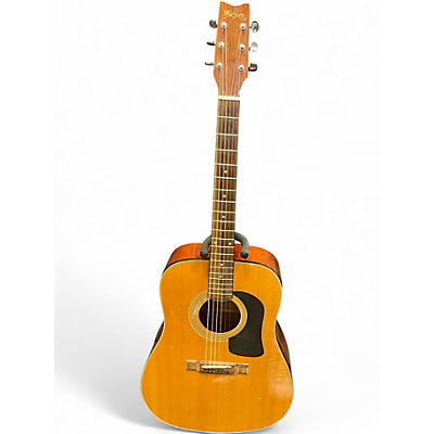 Used 2001 Washburn D10-N Natural Acoustic Guitar
