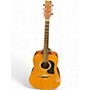 Used 2001 Washburn D10-N Natural Acoustic Guitar Natural
