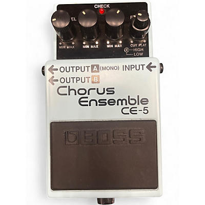 Used 2002 BOSS CE5 Chorus Ensemble Effect Pedal