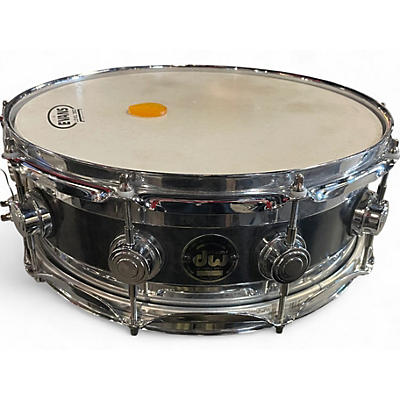 Used 2002 DW 14X5.5 Collector's Series Snare Black Drum