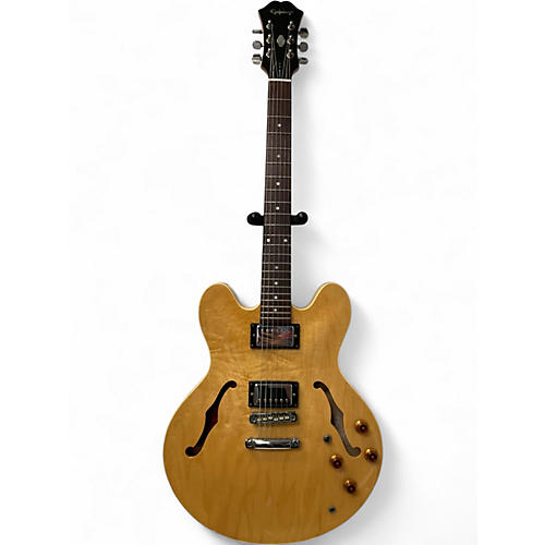 Used 2002 Epiphone 2002 DOT Natural Hollow Body Electric Guitar Natural
