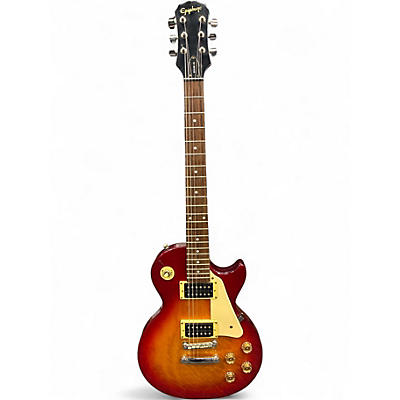 Used 2002 Epiphone Les Paul Standard Iced Tea Solid Body Electric Guitar