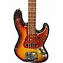 Used 2002 Fender 1964 JAZZ BASS NOS 3 Color Sunburst Electric Bass Guitar 3 Color Sunburst
