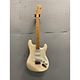 Used Fender Used 2002 Fender 2002 JIMMY VAUGHN STRAT MIM AGED WHITE Solid Body Electric Guitar AGED WHITE