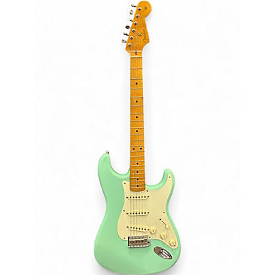 Used 2002 Fender 50s stratocaster sea foam green Solid Body Electric Guitar