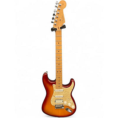 Used 2002 Fender American Fat Stratocaster Texas Special Sienna Sunburst Solid Body Electric Guitar