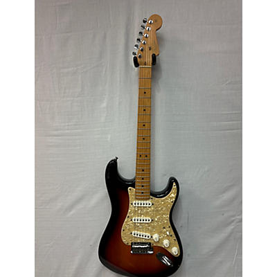 Fender Used 2002 Fender American Standard Stratocaster Sunburst Solid Body Electric Guitar