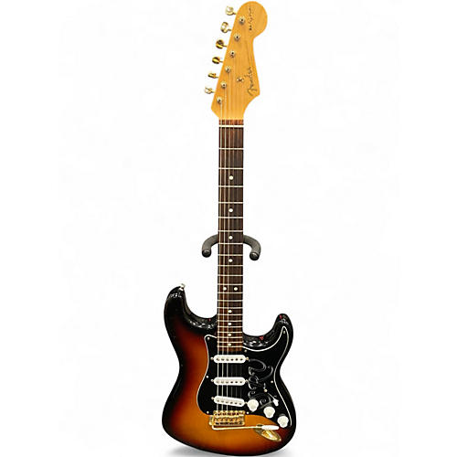 Used 2002 Fender Artist Series Stevie Ray Vaughan Stratocaster 3 Color Sunburst Solid Body Electric Guitar 3 Color Sunburst