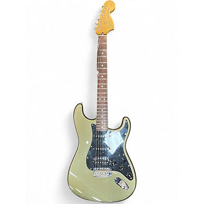 Used 2002 Fender DELUXE FAT STRATOCASTER Pewter Solid Body Electric Guitar