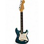 Used 2002 Fender Highway One Stratocaster Teal Solid Body Electric Guitar Teal