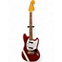 Used 2002 Fender Limited Edition Competition Mustang Candy Apple Red Solid Body Electric Guitar Candy Apple Red