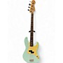 Used 2002 Fender Mark Hoppus Signature Jazz Bass Daphne Blue Electric Bass Guitar Daphne Blue