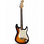 Used 2002 Fender Mexican Standard Stratocaster 3 Color Sunburst Solid Body Electric Guitar 3 Color Sunburst
