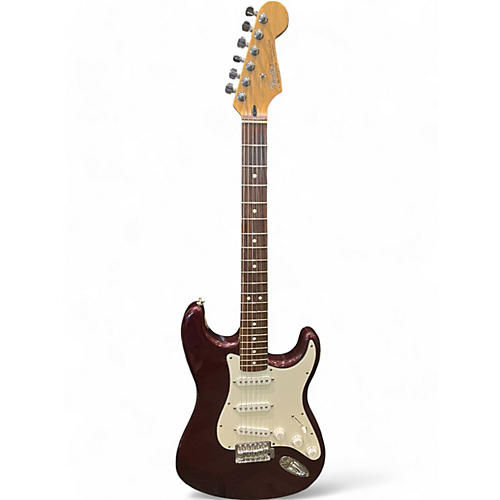 Fender Used 2002 Fender Player Stratocaster Midnight Wine Solid Body Electric Guitar Midnight Wine