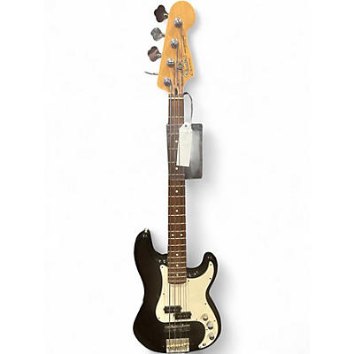 Used 2002 Fender Standard Precision Bass Black Electric Bass Guitar