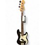 Used 2002 Fender Standard Precision Bass Black Electric Bass Guitar Black