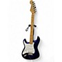 Used 2002 Fender Standard Stratocaster Left Handed Blue Electric Guitar Blue