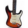 Used 2002 Fender Strat Am deluxe 3 Tone Sunburst Solid Body Electric Guitar 3 Tone Sunburst