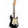 Used 2002 Fender Tom Delonge Signature Stratocaster Black Solid Body Electric Guitar Black