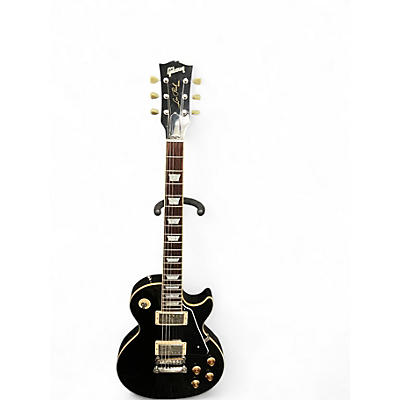 Used 2002 Gibson Les Paul Standard Ebony Solid Body Electric Guitar