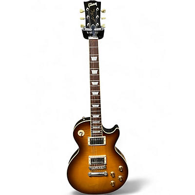 Used 2002 Gibson Les Paul Standard Plus Sunburst Solid Body Electric Guitar