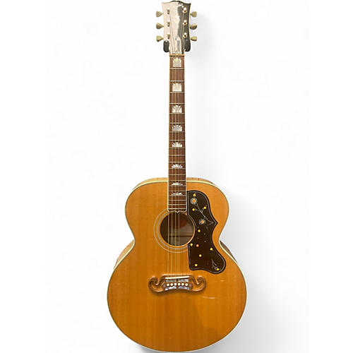 Used 2002 Gibson SJ200 Standard Super Jumbo Natural Acoustic Guitar Natural