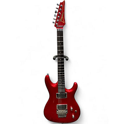 Used 2002 Ibanez JS1200 Joe Satriani Signature Candy Apple Red Solid Body Electric Guitar
