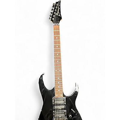 Used 2002 Ibanez RG570 Black Solid Body Electric Guitar