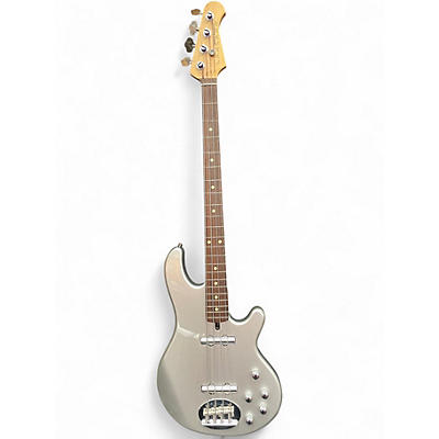 Used 2002 Lakland Skyline Jerry Scheff MIK Inca Silver Electric Bass Guitar