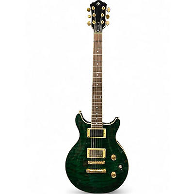 Used 2002 Malden Ocean  Green Flame Top Solid Body Electric Guitar
