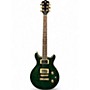 Used 2002 Malden Ocean  Green Flame Top Solid Body Electric Guitar Green Flame Top