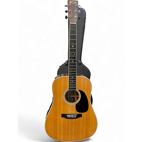 Used 2002 Martin D35 Natural Acoustic Guitar Natural