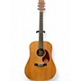 Used 2002 Martin DX1 Natural Acoustic Guitar Natural