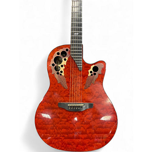 Used 2002 Ovation 2002 Collectors Series quilted maple Acoustic Electric Guitar quilted maple
